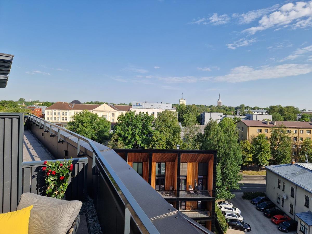 Artisa Riia Str 20A Luxury 2Br Penthouse Apartment Tartu Exterior foto