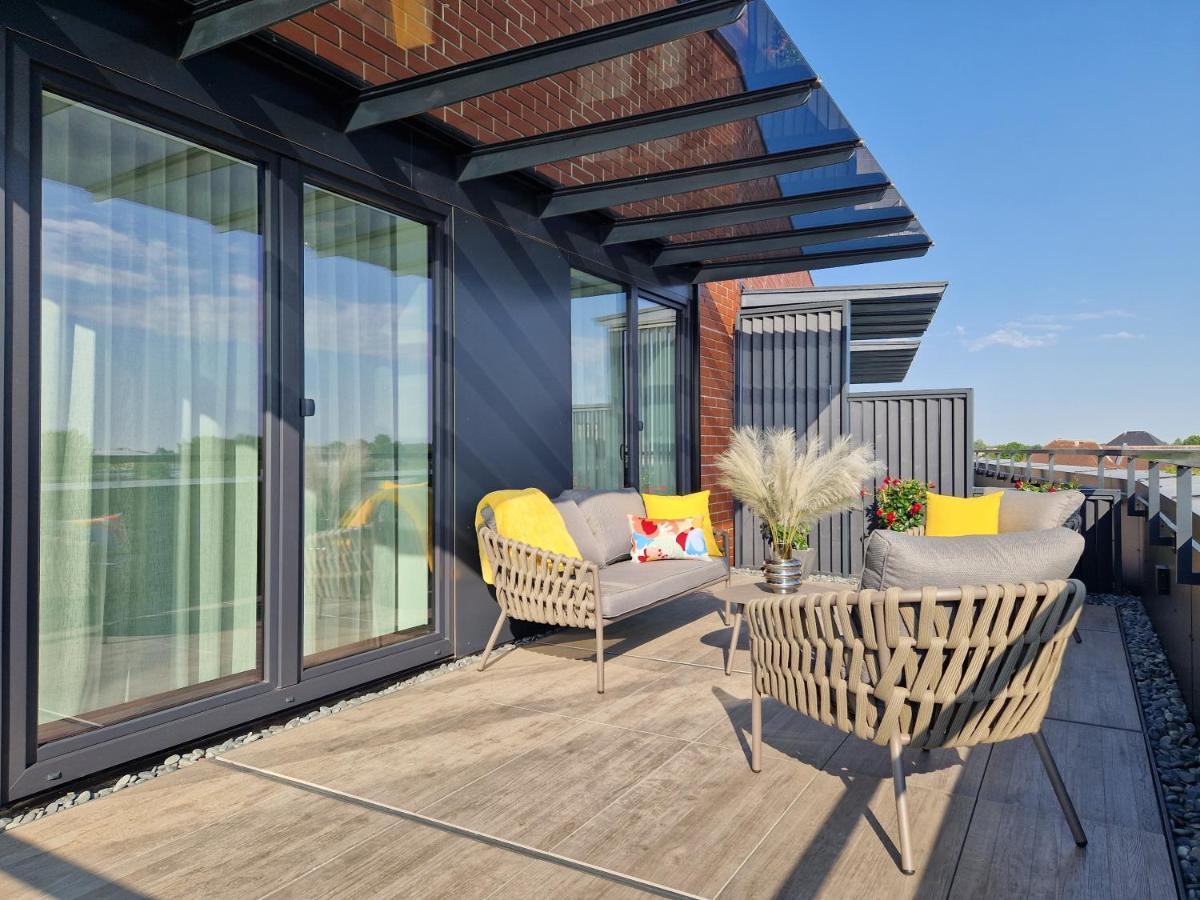 Artisa Riia Str 20A Luxury 2Br Penthouse Apartment Tartu Exterior foto