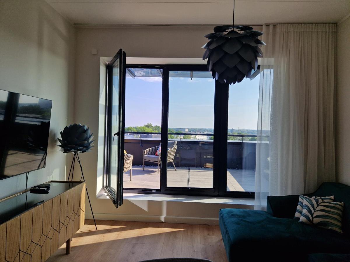 Artisa Riia Str 20A Luxury 2Br Penthouse Apartment Tartu Exterior foto